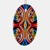 Rainbow-Wirbel Abstrakt Ornament (Rechts)