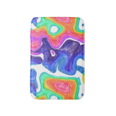 Rainbow-Wirbel Badematte (Vorderseite Vertikal)