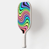 Rainbow-Wirbel Pickleball Schläger (Links)