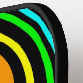 Rainbow-Wirbel Pickleball Schläger (Linke Seite)