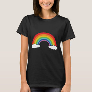 Rainbow with clouds T-Shirt
