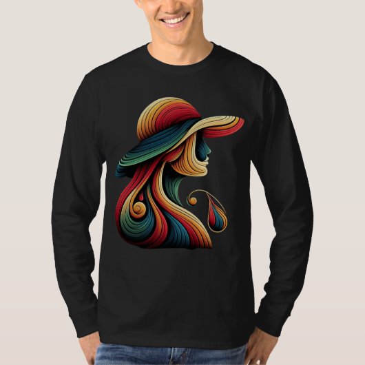 Rainbow Woman T - Shirt Design (Vorderseite)