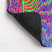 Rainbow Wood Grain Floor Mousepad (Ecke)