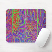 Rainbow Wood Grain Floor Mousepad (Mit Mouse)