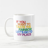 RAINBOW WORDS KAFFEETASSE (Links)