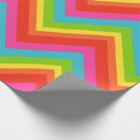 Rainbow Wrapping Paper Geschenkpapier (Ecke)
