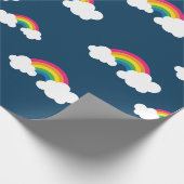 Rainbow Wrapping Paper Geschenkpapier (Ecke)