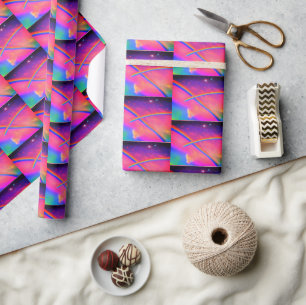 Rainbow Wrapping Paper Geschenkpapier