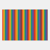 Rainbow Wrapping Paper Geschenkpapier Set (Vorderseite)