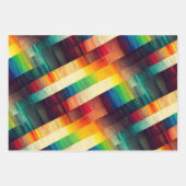 Rainbow Wrapping Paper Set Geschenkpapier Set (Vorderseite 2)
