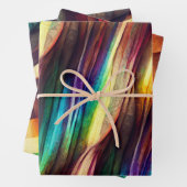 Rainbow Wrapping Paper Set Geschenkpapier Set (Beispiel)