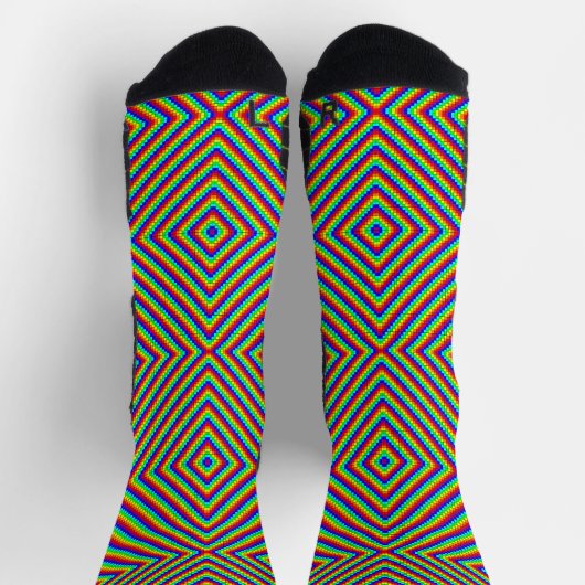 Rainbow X - Athletische Socken (Oben)