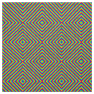 Rainbow X - Baumwollköperstoff Stoff