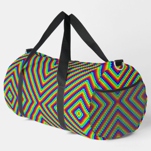 Rainbow X - Duffel Bag Duffle Bag (Rechte Ecke)