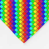 Rainbow X - Fleece Blanket (Ecke)