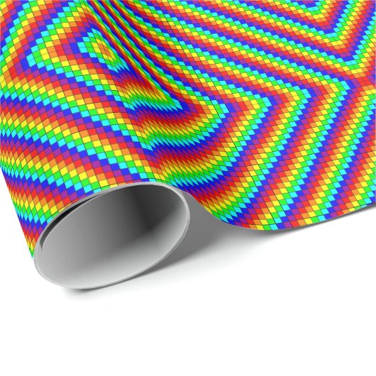 Rainbow X - Geschenkpapier (Rolleneckpunkt)