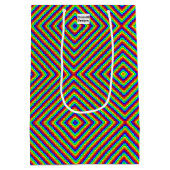 Rainbow X - Geschenktaschen Mittlere Geschenktüte (Rückseite)