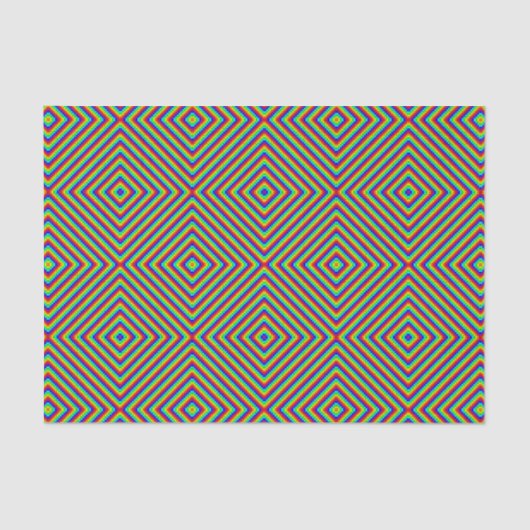 Rainbow X - Gewebepapier Seidenpapier (Vorderseite)