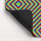 Rainbow X - Maus-Pad Mousepad (Ecke)