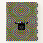 Rainbow X - Notebook Notizblock (Rückseite)