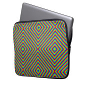 Rainbow X - Notebook-Sieb Laptopschutzhülle (Vorderseite Links)