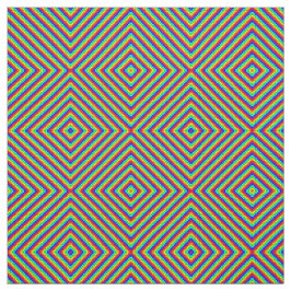 Rainbow X - Pima Cotton Fabric Stoff