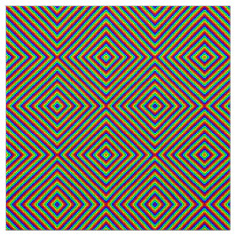 Rainbow X - Polyester Weave Fabric Stoff