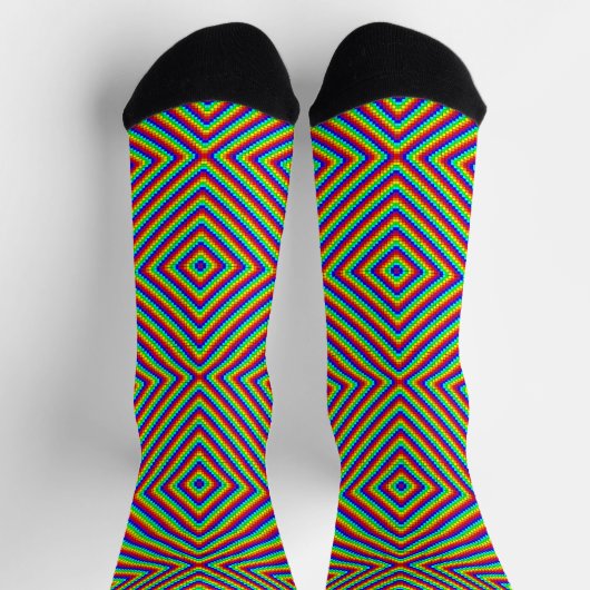 Rainbow X - Premium Socken (Oben)