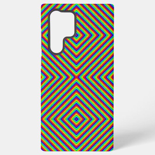 Rainbow X - Samsung (S22 Ultra) Case Samsung Galaxy Hülle (Rückseite)