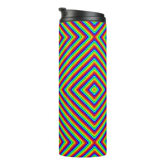 Rainbow X - Thermal Tumbler Thermosbecher (Nach rechts gedreht)