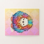 Rainbow Yeti Jigsaw Puzzle (Horizontal)