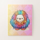 Rainbow Yeti Jigsaw Puzzle (Vertikal)