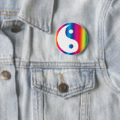 Rainbow Yin Yang Button (Beispiel)