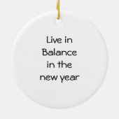 Rainbow Yin & Yang Ornament (Hinten)