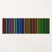 Rainbow Yogamatte (Vorderseite (Horizontal))