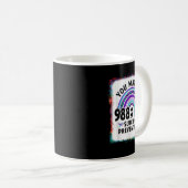 Rainbow You 988 Suicide Awareness Bleac Kaffeetasse (VorderseiteRechts)