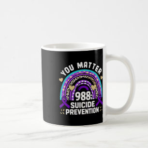 Rainbow You Problem 988 Suizidprävention Awarene Kaffeetasse