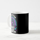 Rainbow You Problem 988 Suizidprävention Awarene Kaffeetasse (Vorderseite Links)