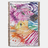 Rainbow zebra, Aquarellbilder. Decke (Vorderseite Vertikal)