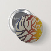 Rainbow Zebra Button/ Button (Vorne & Hinten)