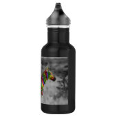 Rainbow Zebra Edelstahlflasche (Rechts)