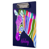 Rainbow Zebra Klemmbrett (Links)