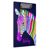 Rainbow Zebra Klemmbrett (Rechts)