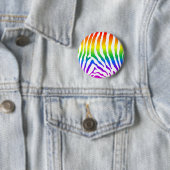 Rainbow Zebra Pattern Button (Beispiel)