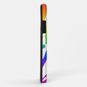 Rainbow Zebra Pattern Case-Mate iPhone Hülle (Hinten/Rechts)