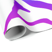 Rainbow Zebra Pattern Geschenkpapier (Rolleneckpunkt)