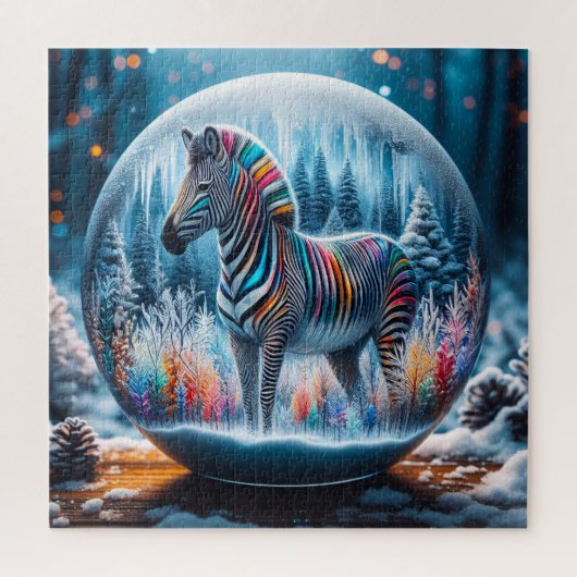 Rainbow Zebra Puzzle (Vertikal)
