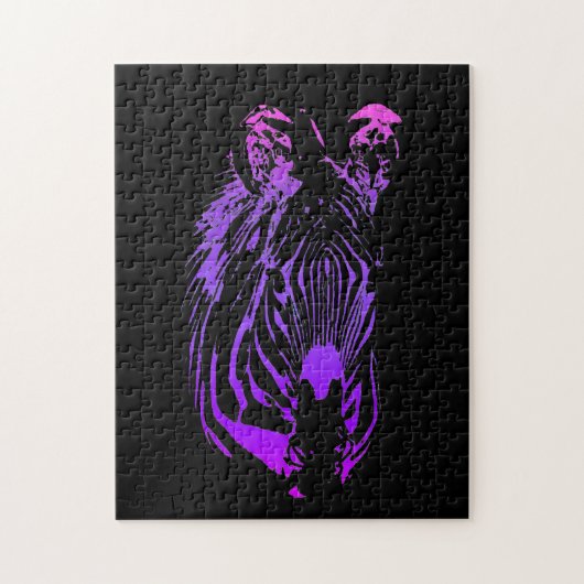 Rainbow Zebra Puzzle (Vertikal)