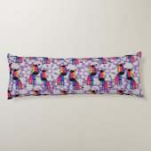 Rainbow Zebra Seitenschläferkissen (Rückseite)