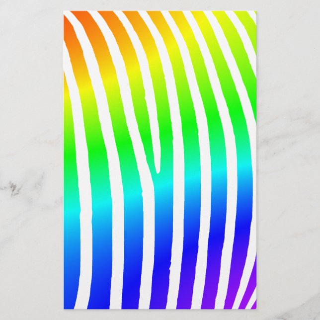 Rainbow Zebra Stripes (Vorderseite)